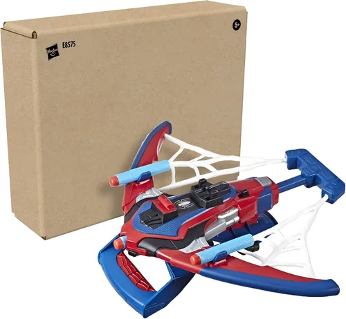 Miniatura 2 de Marvel Spider-Man Web Shots Spiderbolt NERF - Juguete lanzador motorizado, dispara dardos, 3 dardos, niños de 5+ años (exclusivo de Amazon)