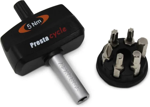 Miniatura 11 de Prestacycle Mini Bike TorqKeys - Herramienta de par preestablecida con 6 puntas y soporte - Compatible con broca hexagonal estándar de 1/4" - Elige