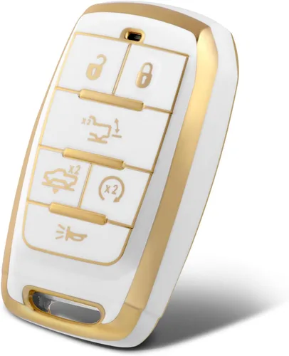 Miniatura 20 de Estuche para Llave Inteligente de TPU Funda Protectora Compatible con Azera Elantra GT EQUUS Genesis Coupe Santa FE Sonata Tucson Veloster KIA