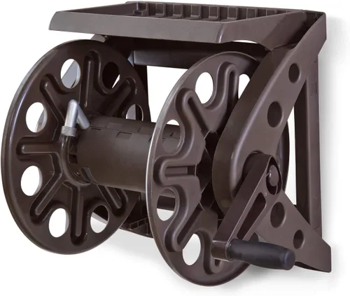 Miniatura 11 de Liberty Basics 510 - Carrete de manguera de montaje en pared y manguera de jardín Flexzilla de 5/8 pulgadas x 75 pies
