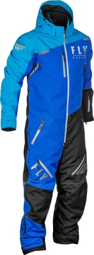 Miniatura 11 de Fly Racing Monosuit Impermeable Cobalt – Traje de Moto de Nieve con Hydraguard Pro, Durabilidad Cordura y Ventilación 2Cool Negro/Gris (Shell)