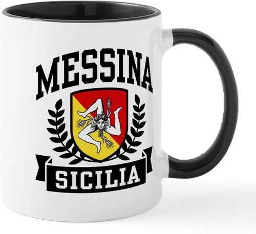 Miniatura 44 de CafePress Sicilia Mug - Taza de café de cerámica (11.0 fl oz)