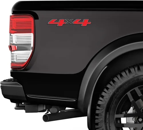 Miniatura 5 de 4x4 calcomanías de repuesto de cabecera para camiones 2014-2017 (OEM 4 piezas)