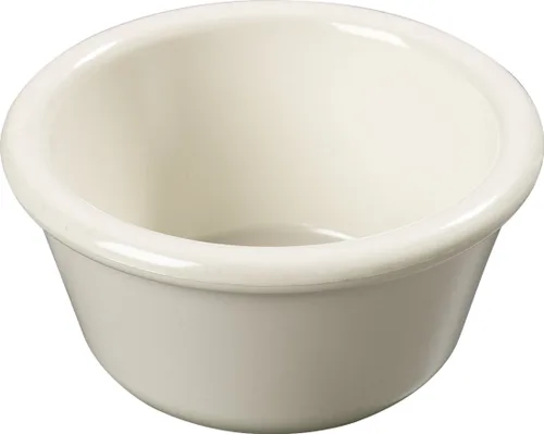 Miniatura 4 de Carlisle FoodService Products 4312342 SAN Ramequin liso estriado, capacidad de 3 onzas, altura de 1.43 pulgadas, hueso (caja de 48)