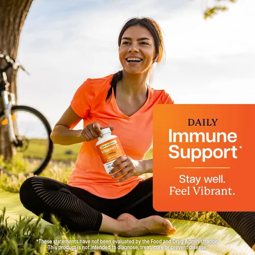 Miniatura 4 de Vitamina C de 1000 mg Apoyo inmunológico Cápsulas de liberación temporal Suministro de 1 año Suplemento de vitamina C con cereza de acerola