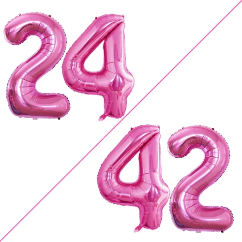 Miniatura 37 de Goer, conjunto de globos de papel aluminio para decoraciones de cumpleaños, globos de las letras de feliz cumpleaños y de números Oro