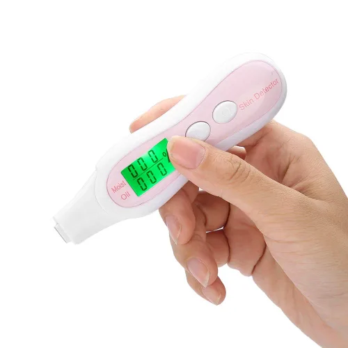 Miniatura 5 de Analizador digital de piel LCD, analizador de piel, monitor de aceite de agua y humedad para cuidado de la piel, probador de piel facial de alta