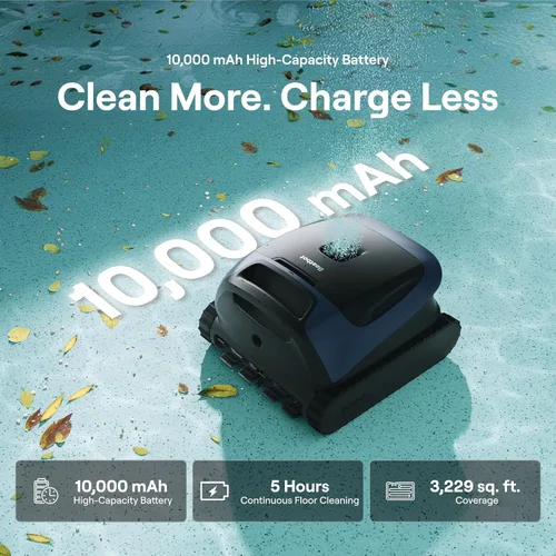 Miniatura 6 de Beatbot Sora 30 Aspiradora de piscina, limpieza de pisos, paredes, línea de agua y plataforma, 6800 GPH de potencia, estacionamiento inteligente