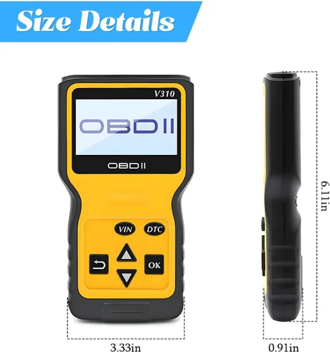 Miniatura 2 de Herramienta de escaneo OBD2 para auto, lector de códigos de falla del motor del vehículo, herramienta de escaneo de diagnóstico CAN, comprueba