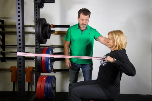 Miniatura 2 de Serious Steel Fitness Bandas de resistencia planas para entrenamiento y ejercicio de fuerza superior e inferior del cuerpo.