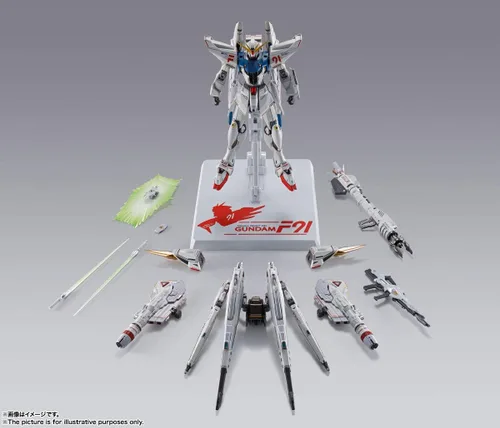 Miniatura 16 de Tamashi Nations - Mobile Suit Gundam F91 - Gundam Formula 91 ChronicleWhite Version, Bandai Spirits Metal Build