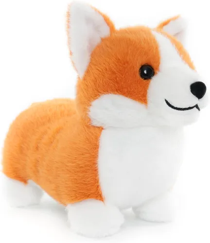 Miniatura 16 de WEIGEDU Juguete de peluche japonés Akita Shiba, lindo, suave y tierno, para todas las edades, 13 pulgadas
