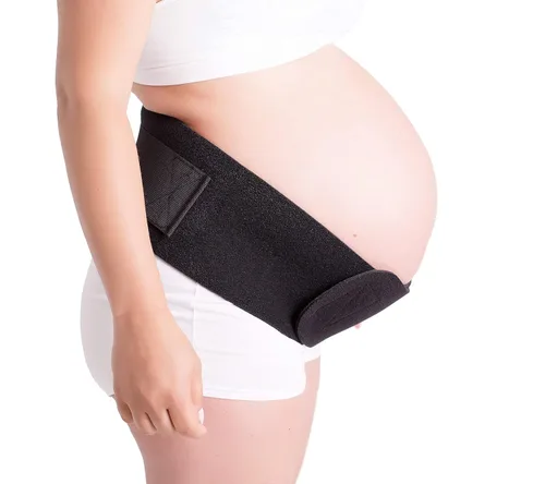 Miniatura 11 de Faja abdominal con compresión de ingle, faja para varices vulvares, hernia y dolor en el piso pélvico., S Ab talla 0-6 + S banda para ingle, Negro