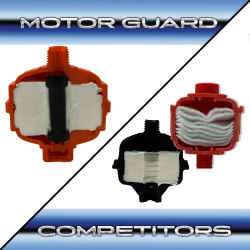 Miniatura 4 de Motor Guard D-12-2 Filtro de pistola pulverizadora desechable, paquete de 2