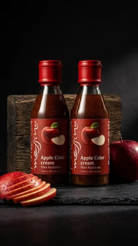Miniatura 10 de Messino Esmalte balsámico de sidra de manzana, 8.5 fl oz - Reducción balsámica de manzana dulce para rociar, ensaladas y acabado