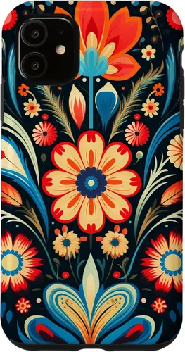Miniatura 8 de Polish Folk Art Flower Pattern Poland Case for iPhone 17