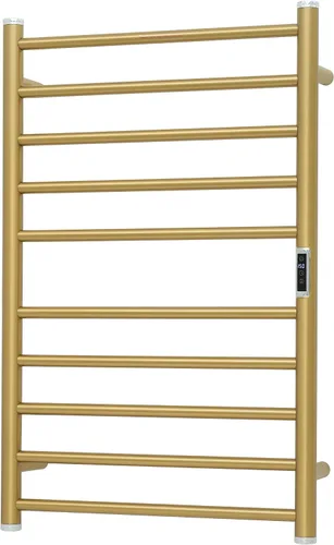 Miniatura 29 de Toalleros térmicos para baño, calentadores eléctricos de toallas para montar en la pared con temporizador y control de temperatura, calentador