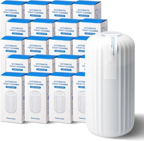 Miniatura 11 de Fresh & Fresh Limpiadores automáticos para inodoros – 3 botellas (hasta 2500 descargas/botella), limpiador comercial y residencial de 3 a 4 meses