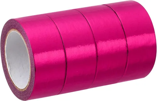 Miniatura 12 de PATIKIL Cinta adhesiva metálica Washi de 0.591 in x 16.4 ft, 4 unidades de papel de arte para espejo, autoadhesivas, para bricolaje, manualidades