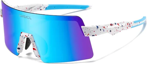 Dos tamaños para adultos y jóvenes, lentes de sol polarizados para hombres y mujeres, para deportes al aire libre, gafas de béisbol UV400, gafas de