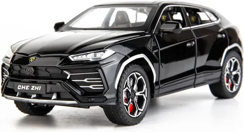BDTCTK 1:24 Lambo Urus Modelo de coche, Diecast Pull Back Car Toy Car, Puertas abiertas, Luz y sonido, Juguetes para niños Niños Adultos Regalos