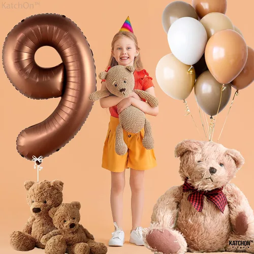 Miniatura 366 de KatchOn, Globo grande azul número 2 de 40 pulgadas Decoraciones de cumpleaños de Baby Shark para niño de 2 años Globo azul número 2 Globo