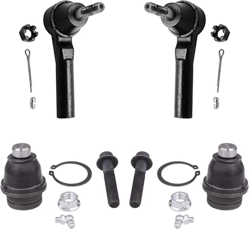 Miniatura 290 de Detroit Axle – Kit de suspensión delantera para Hyundai 2013-2018 Santa Fe 2 enlaces de barra de estabilizador 4 varillas de amarre interiores