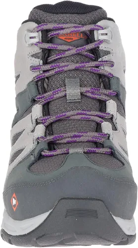 Miniatura 3 de Merrell Botas de construcción de cuero de sirena para mujer, con puntera de aleación impermeable, BrindleBoulder