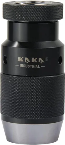 Miniatura 11 de KAKA INDUSTRIAL Portabrocas sin llave resistente, Jacobs Taper Stock (HPJ0213 (1/32"-1/2"-JT6))