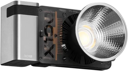 Miniatura 4 de Zhiyun X100 PRO - Luz de fotografía bicolor de 100 W, CRI 95+, TLCI 97+, temperatura de color 2700K-6500K, compatible con Bluetooth y control