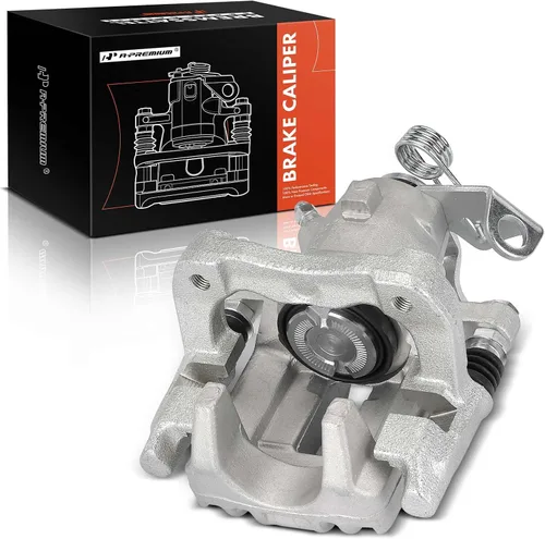 A-Premium Pinza de freno de disco con soporte compatible con Volkswagen Jetta 00-05/08-09, Jetta City 07-09 y Audi TT Quattro, 1.8L 1.9L 2.0L 2.8L