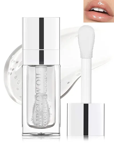 Miniatura 12 de Aceite de labios que brilla intensamente, brillo hidratante para labios, aceite labial Glow Reviver, tinte de aceite hidratante de larga duración