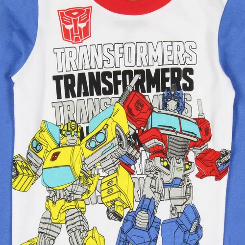 Miniatura 4 de INTIMO Transformers Optimus Prime Bumblebee - Conjunto de pijama para dormir para niño