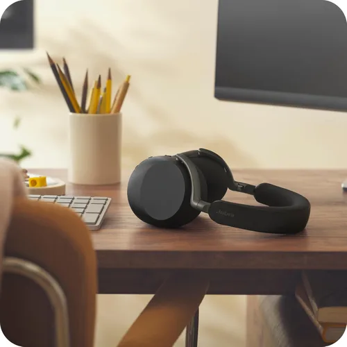 Miniatura 2 de Jabra Evolve3 85 - Auriculares inalámbricos Bluetooth con micrófono para el trabajo, USB-A, tecnología de llamada de voz AI, cancelación activa