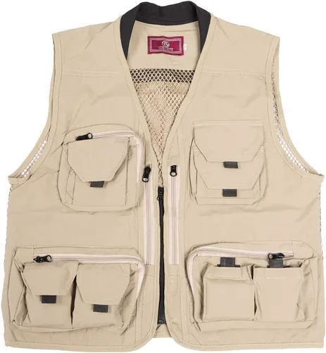 Miniatura 4 de Chaleco de malla transpirable para mujer, chaleco de pesca para fotógrafo, chaleco de viaje con bolsillos