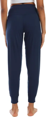 Miniatura 144 de Kcutteyg - Pantalones deportivos con bolsillos para mujer, diseño suave, ligero y de secado rápido, para entrenamiento, gimnasia, yoga y correr