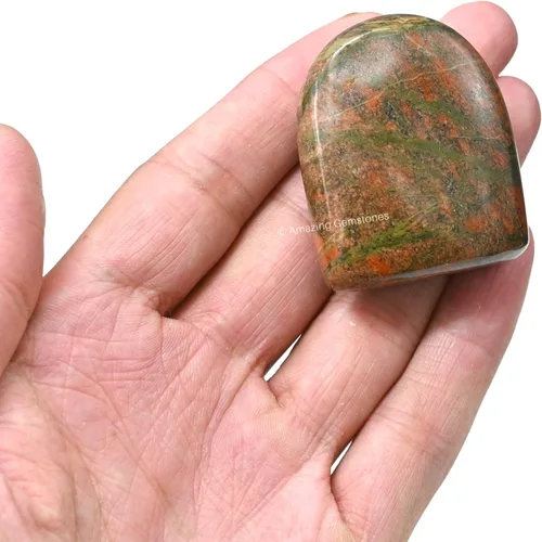 Miniatura 26 de Amazing Gemstone Piedra de palma y cristales de turmalina negra, piedras preciosas y cristales de grado A++, cristales curativos y piedras