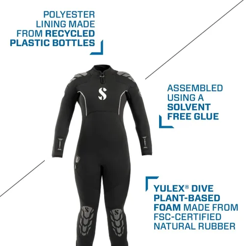 Miniatura 4 de SCUBAPRO Everflex Yulex - Vaporizador de buceo, mujer, 7.5/0.197 in