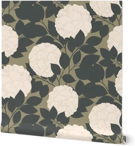Papel tapiz para despegar y pegar, flores vintage, floral, naturaleza, neutro, rosa, jardín, peonías botánicas, papel tapiz extraíble personalizado