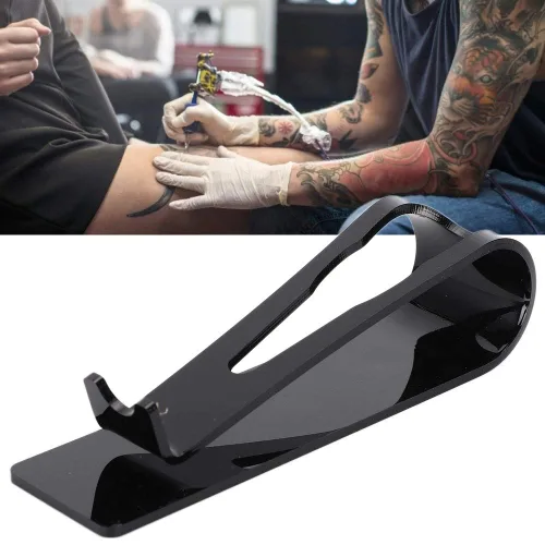 Miniatura 4 de Yctze - Soporte para bolígrafo de tatuaje, soporte de acrílico para bolígrafo de tatuaje con ranuras en forma de U, soporte para bolígrafo