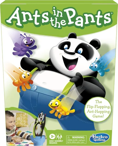 Hasbro Gaming Juego preescolar Ants in The Pants para niños a partir de 3 años, divertido juego de mesa para 2-4 jugadores (exclusivo de Amazon)