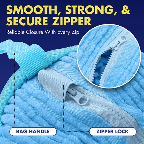 Miniatura 3 de 2 bolsas para lavadora de zapatos, limpieza profunda de 360°, bolsa de lavandería reutilizable para lavadora y secadora, bolsa limpiadora de zapatos