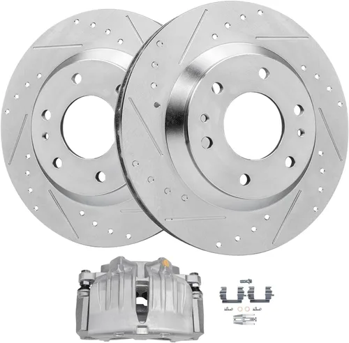 Miniatura 49 de Detroit Axle - Rotores de freno delanteros para Honda Accord Civic Element Fit Insight CSX ILX Rotores de freno de disco Reemplazo de rotores