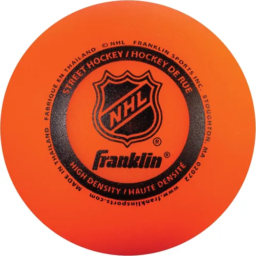 Miniatura 12 de Franklin Sports - Pelotas de hockey callejero NHL - Sin rebote para uso en exteriores y en patines - Tamaño oficial para hockey callejero juvenil