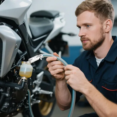 Miniatura 2 de Manguera de purga de frenos, tubo de válvula de retención unidireccional, kit de herramientas de sangrado para embrague de motocicleta de automóvil