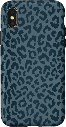 Miniatura 5 de iPhone 12/12 Pro Leopard Pacific Blue Phone-12 Pro & Pro Max Cheetah Skin Case
