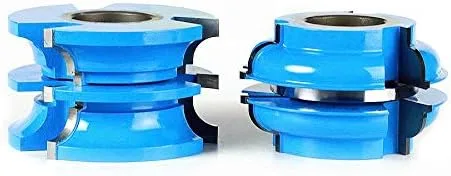 Miniatura 9 de Amana Tool - SC592 2 piezas de carburo con punta de 3 alas y perfil de riel puerta exterior 2-7/8 diámetro