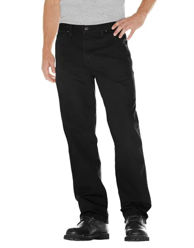 Miniatura 40 de Dickies Jeans de carpintero para hombre, ajuste relajado, pierna recta, Negro, 30 x 30