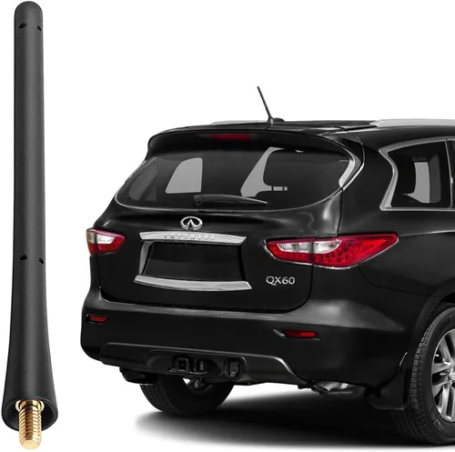Antena para Infiniti JX35 FX37 QX60 QX70 EX35 EX37 FX35 FX45, Antena Corta de Reemplazo Infiniti, Antena Trasera de Goma Infiniti de 7 Pulgadas con