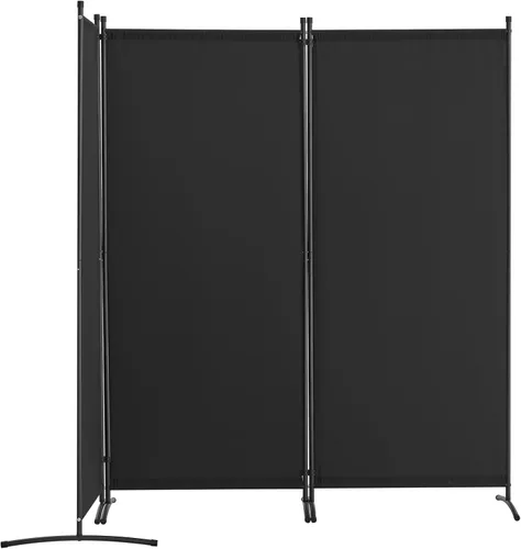 VEVOR Divisor de habitación, 3 paneles divisores de habitación y pantallas de privacidad plegables, separadores de habitación de tela para oficina,